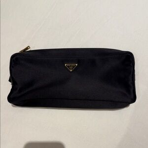 Prada satin pouch